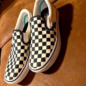 COMFYCUSH CHECKERBOARD SLIP-ON
